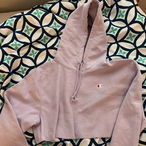 Cropped Champion Hoodie